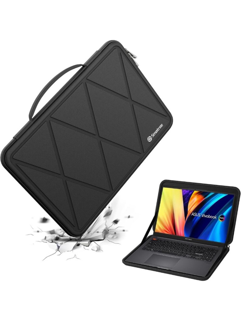 Protective Hard EVA Case for 15.6" Laptops | Durable, Lightweight